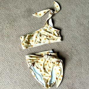 Rylee + Cru high waist bikini